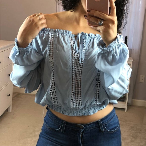 Nicole top - blue - Picture 2 of 2